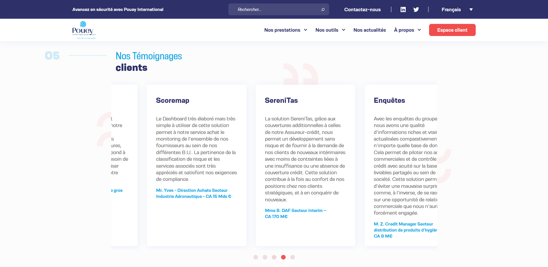 Avis client site internet site web bordeaux agence développement web definima