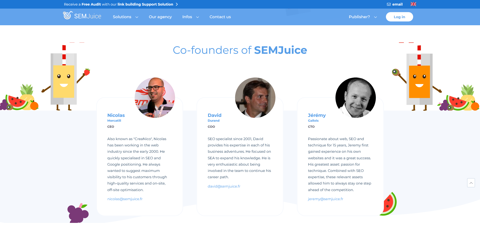 informations équipe réassurance ecommerce site internet développement web bordeaux