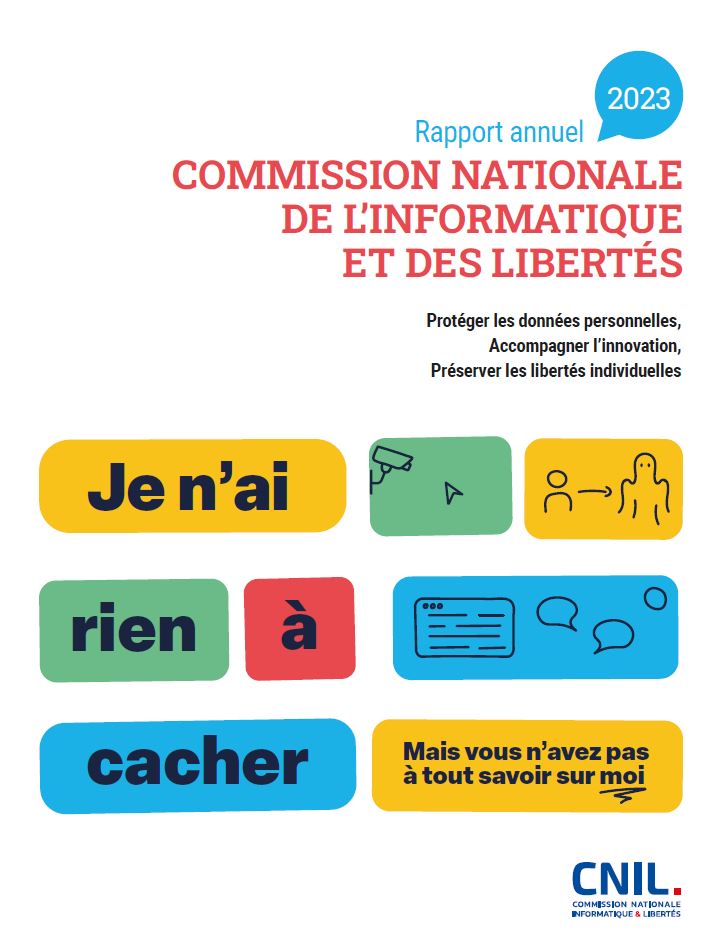 Rapport annuel 2023 Comission nationale de l'information et des libertés