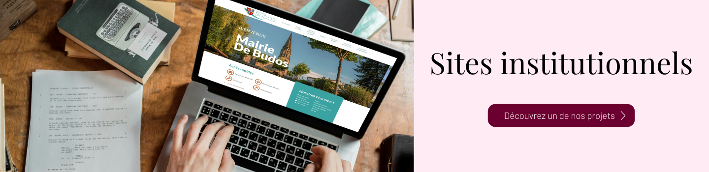 Création de sites institutionnels Gironde