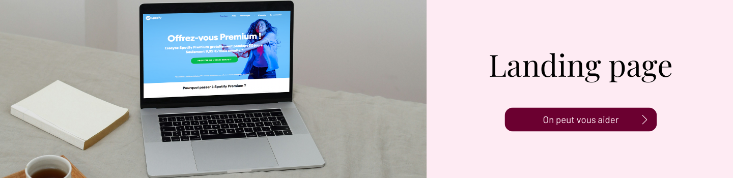 Création landing page agence de développement web Bordeaux