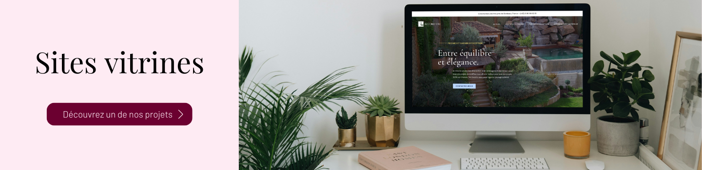 Agence de développement web création de site vitrine Bordeaux