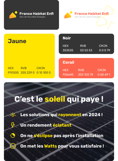 france habitat enr refonte graphique logo graphisme identité visuelle wording slogans