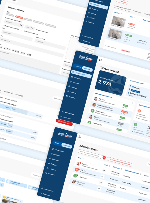 back office application mobile application web ios android base documentaire agence web bordeaux