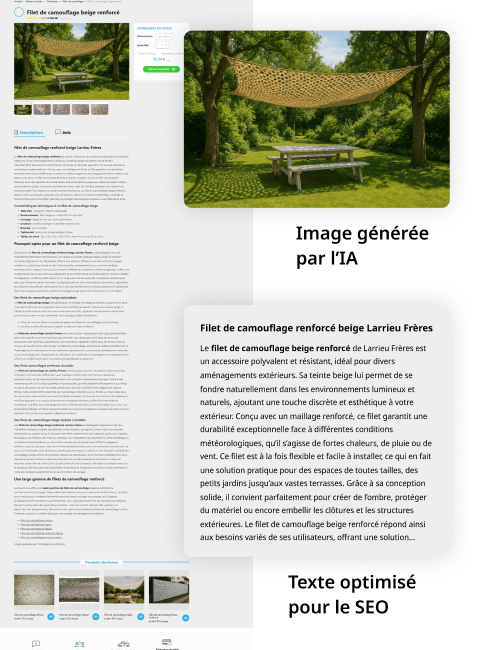 optimisation référencement naturel site e-commerce PrestaShop balisage contenu titres meta donnés