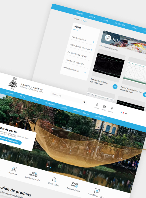 site e-commerce PrestaShop modules sur mesure demande de devis Definima développement web Bordeaux