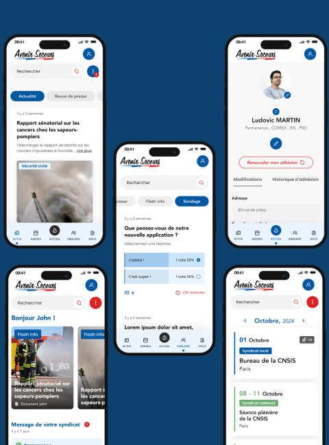 pwa interne ios android mobile friendly avenirs secours agence de développement web bordeaux