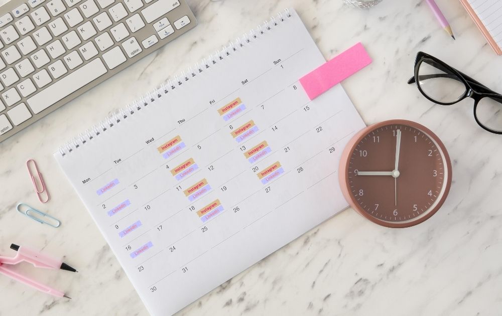 Outil calendrier éditorial structuration publications blog réseaux sociaux optimisation temps cohérence messages