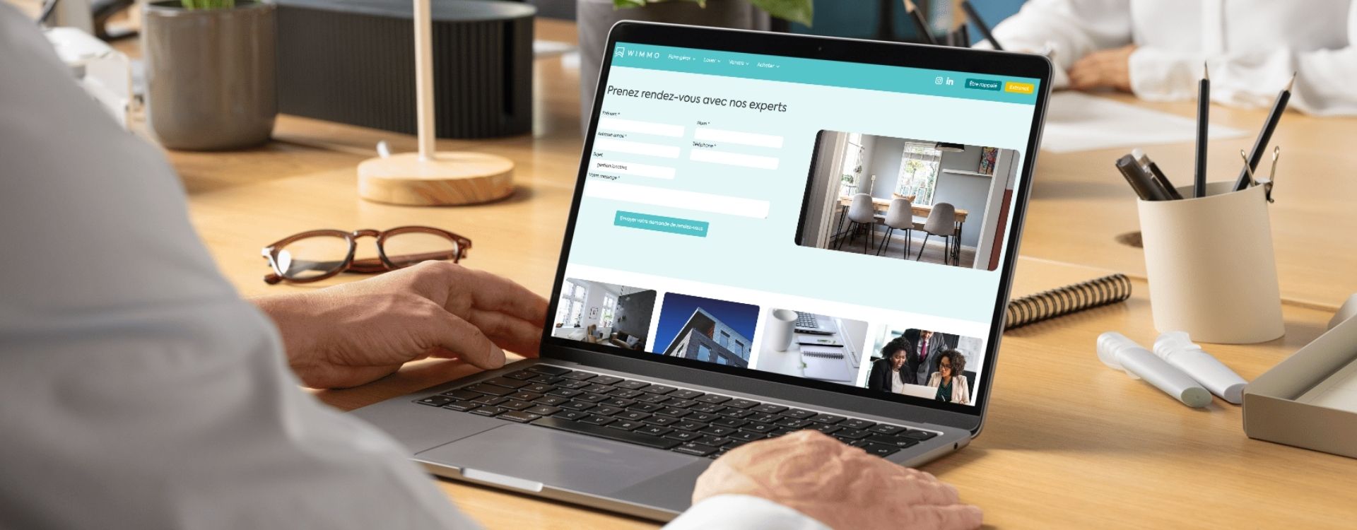 definima site immobilier wordpress couplage logiciel alertes mail gestion biens