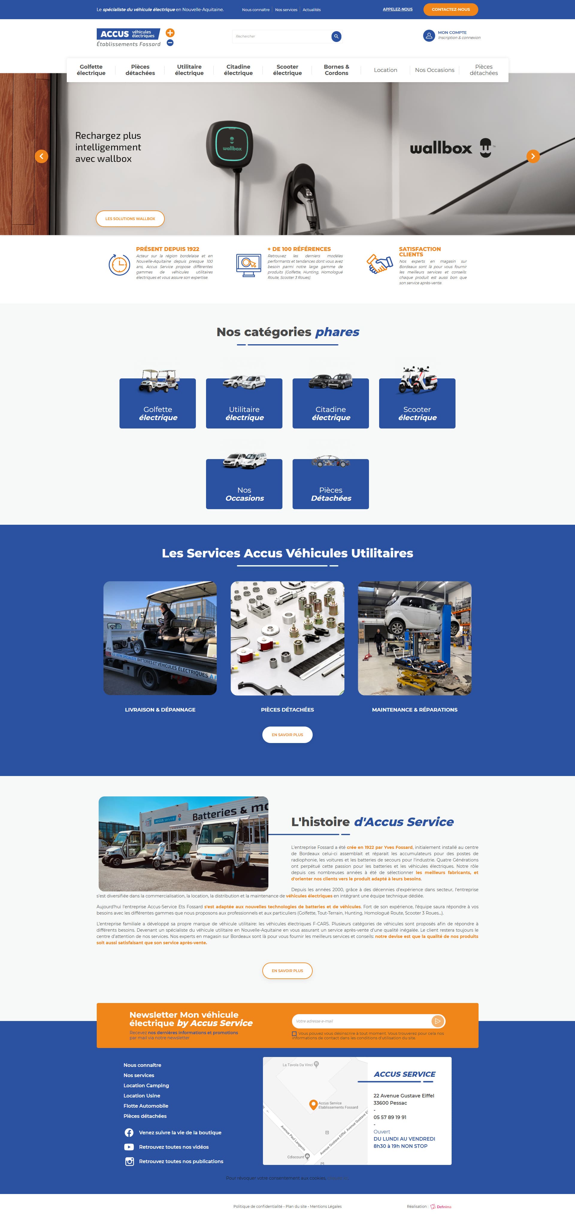 refonte prestashop site vélo électrique pictogramme optimisation seo produit