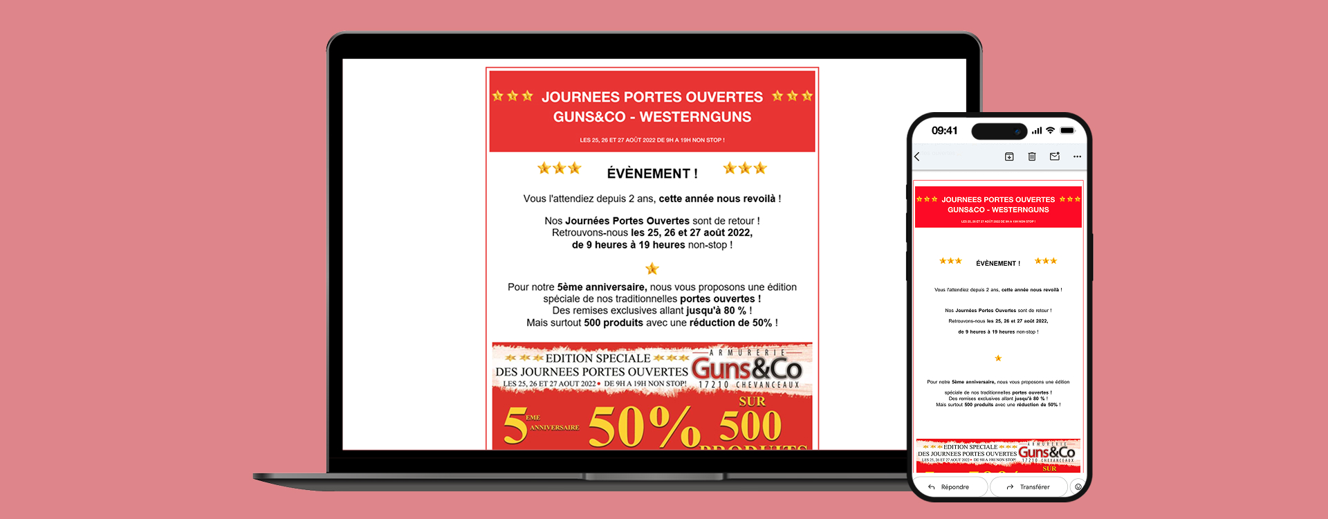 modules PrestaShop armurerie export produits tarification commandes synchronisation API