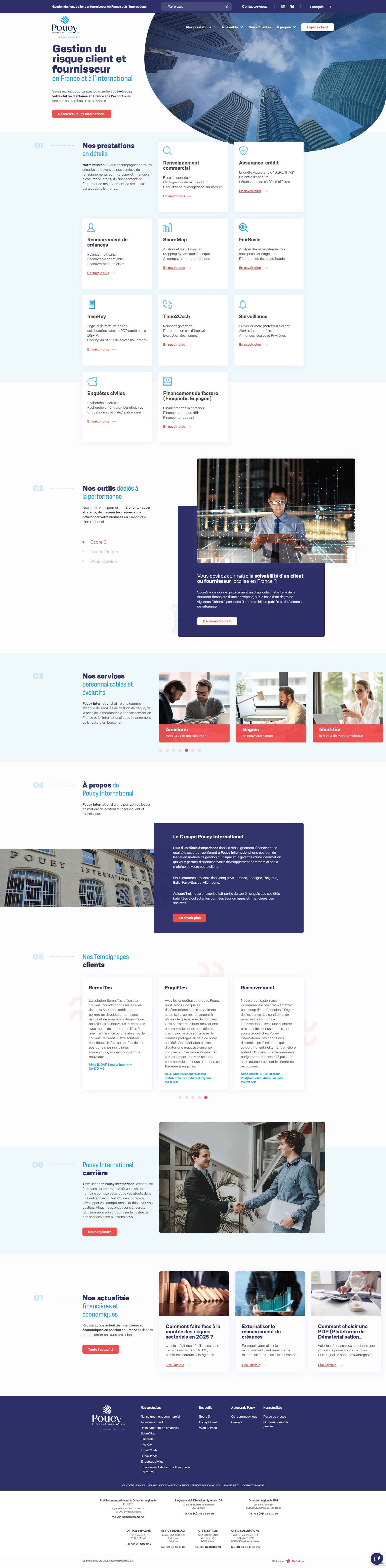 site vitrine wordpress gestion contenu multilingue responsive design ux modernisation image marque