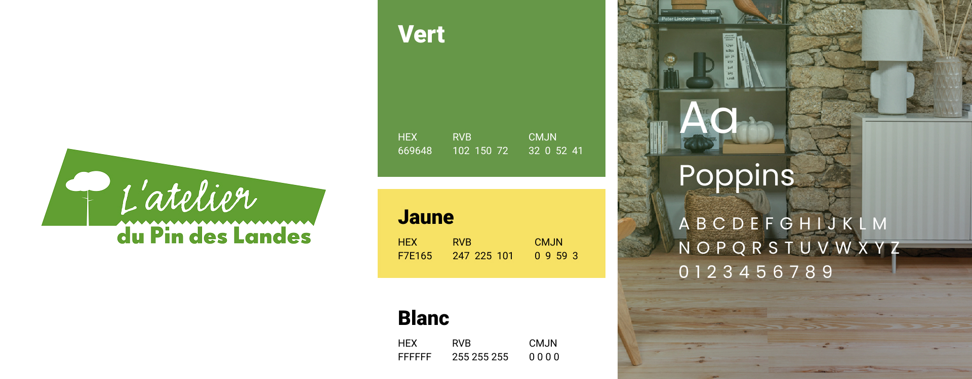 identité visuelle atelier du pin site e-commerce prestashop definima agence web bordeaux