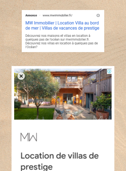 traduction anglais site vitrine wordpress agence immobiliere cap ferret couplage apimo agence web