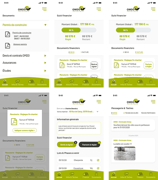 Developpement site internet framework symfony react application complexe