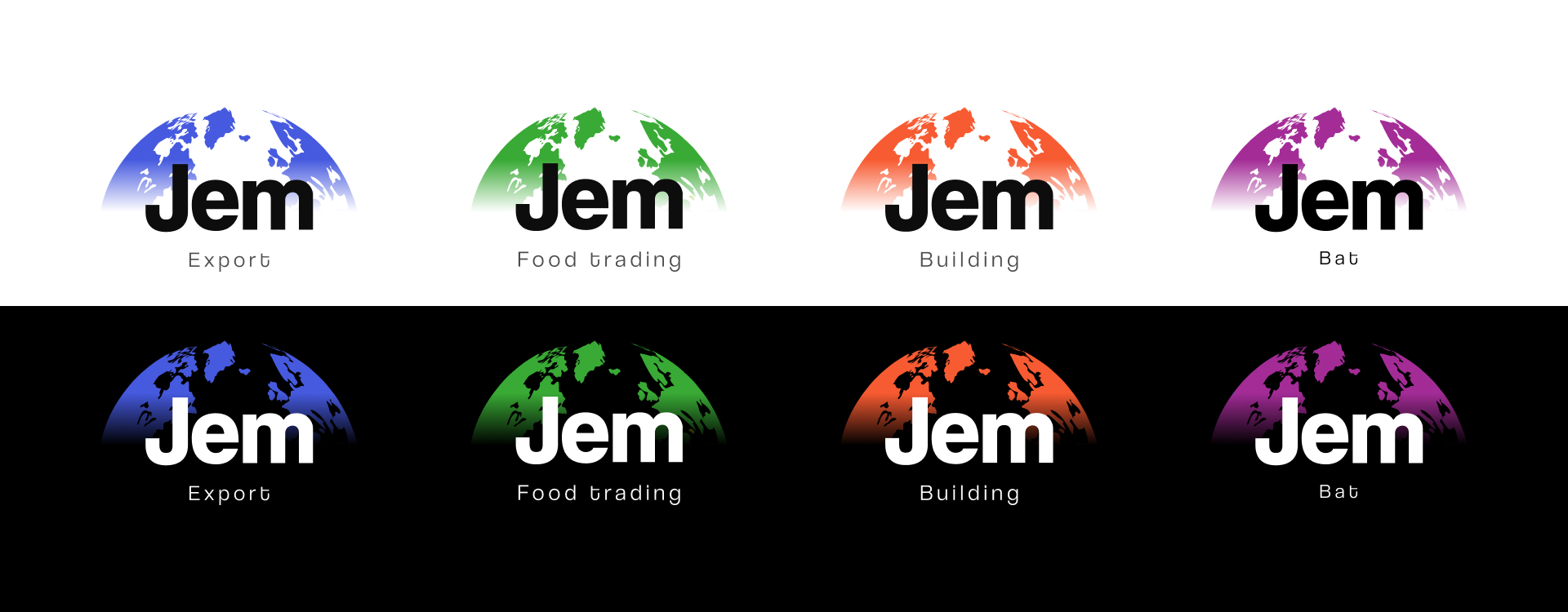 Groupe Jem export harmonisation marque logo identité stratégie digitale plaquette commerciale