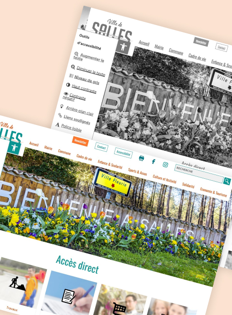 bordeaux agence développement web site institutionnel collectivité territoriale conformité légale