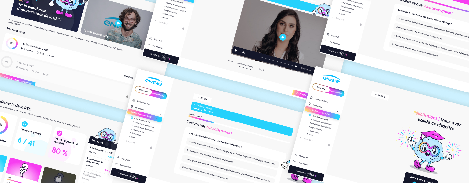 application lms bordeaux ingénierie logicielle saas tableau bord suivi performance rh