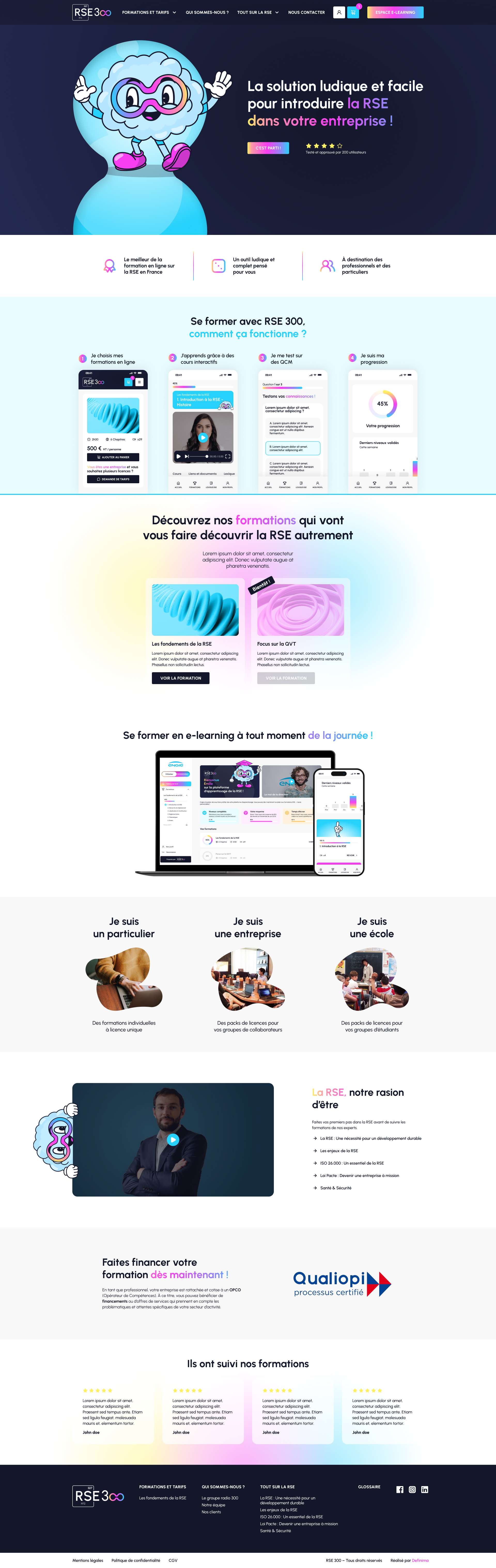 conception site vitrine onepage wordpress bordeaux bouton tunnel conversion acces direct application