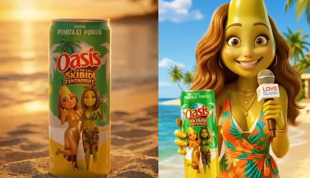 mascottes virtuelles TikTok partenariat d'influence création de contenu par IA réseaux sociaux