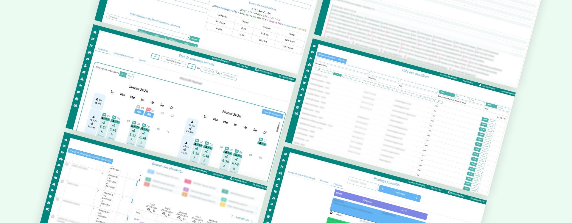 maquette ui ux ergonomie interface utilisateur application web transport sur mesure definima