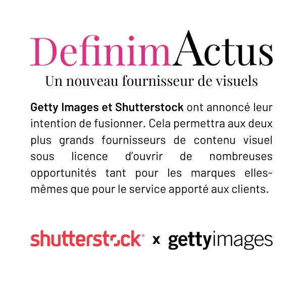 Logos de Getty Images et Shutterstock symbolisant leur fusion en 2025