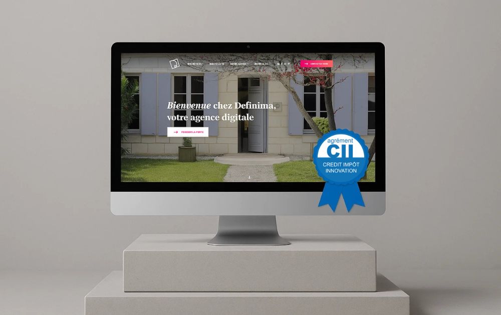 Logiciels sur-mesure, applications mobiles innovantes, Definima certifiée CII par l’administration